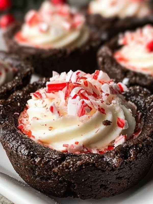 Chocolate-Peppermint-Cookie-Cups