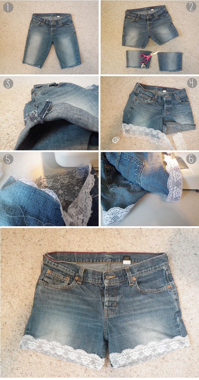 Jeans-into-Shorts-with-Lace-Trim