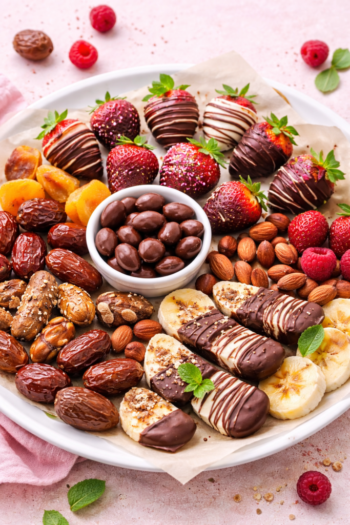 Chocolate-Covered-Fruit-Nuts-Platter.