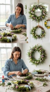 Read more about the article 7 DIY Spring Wreaths Using Garden Finds or Everyday Items— Simple Ideas for When You Don’t Know Where to Start