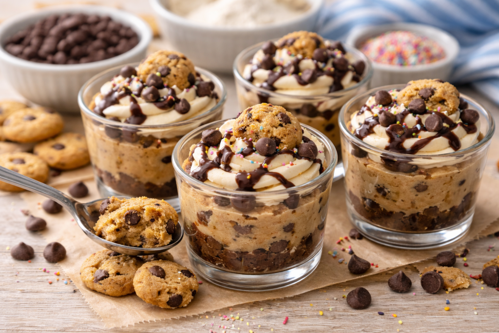 Edible-Cookie-Dough-Cups-Edible-Cookie-Dough-Cups- No-Bake-Desserts-You-Can-Make-Without-Turning-on-the-Oven