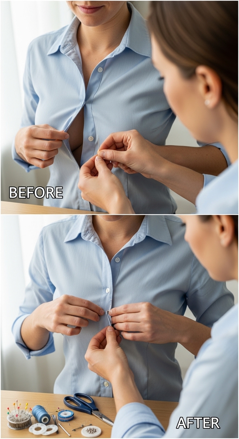 Fixing-Gaping-Shirt-Buttons