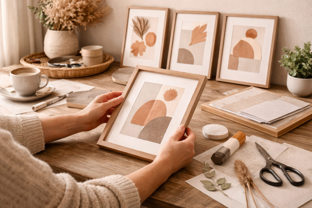 Framed-Paper-Wall-Art-DIY-Projects-for-People-Who-Dont-Feel-Crafty-at-All