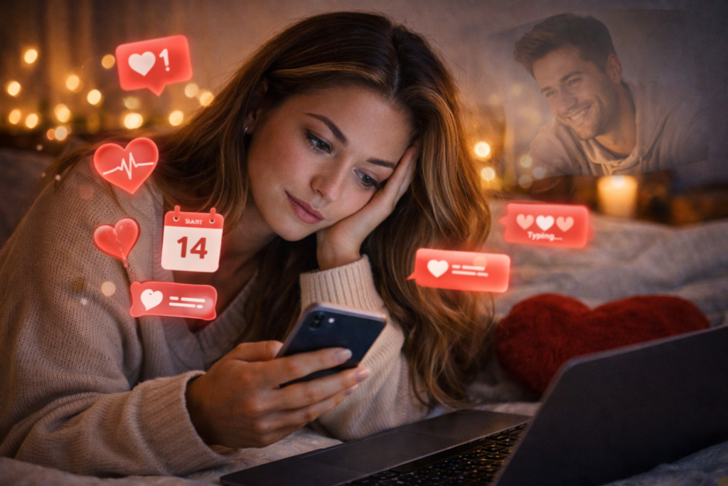 The-Valentines-Effect-on-Online-Connections-of- Getting-Attached-to-Someone-You-Met-Online