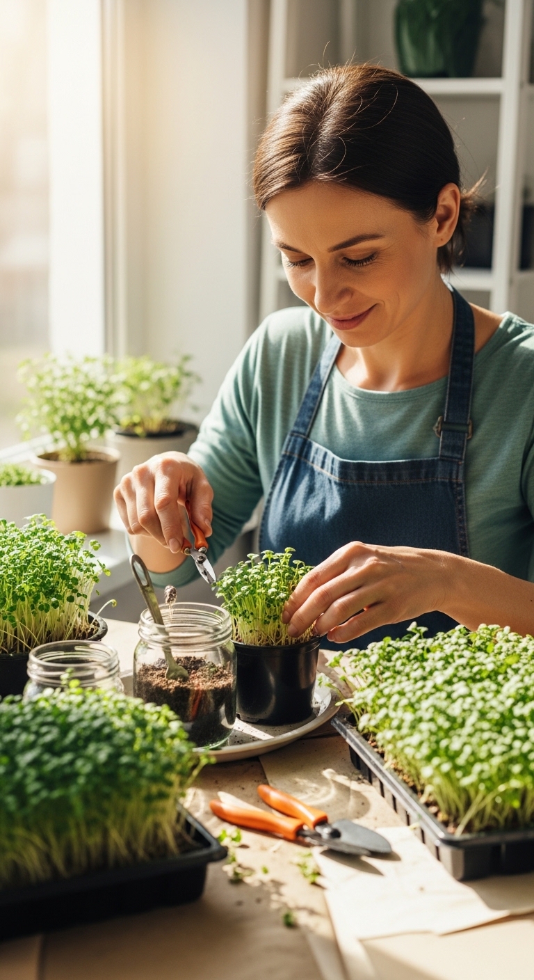 Microgreens-Indoor-Gardening-Surprising-Hobbies-That-Could-Actually-Make-You-Cash