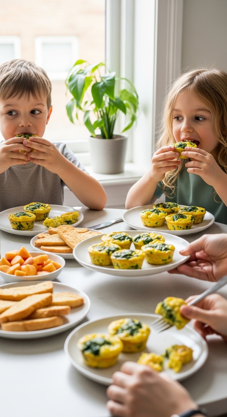 Mini-Frittatas-with-Spinach-Turmeric