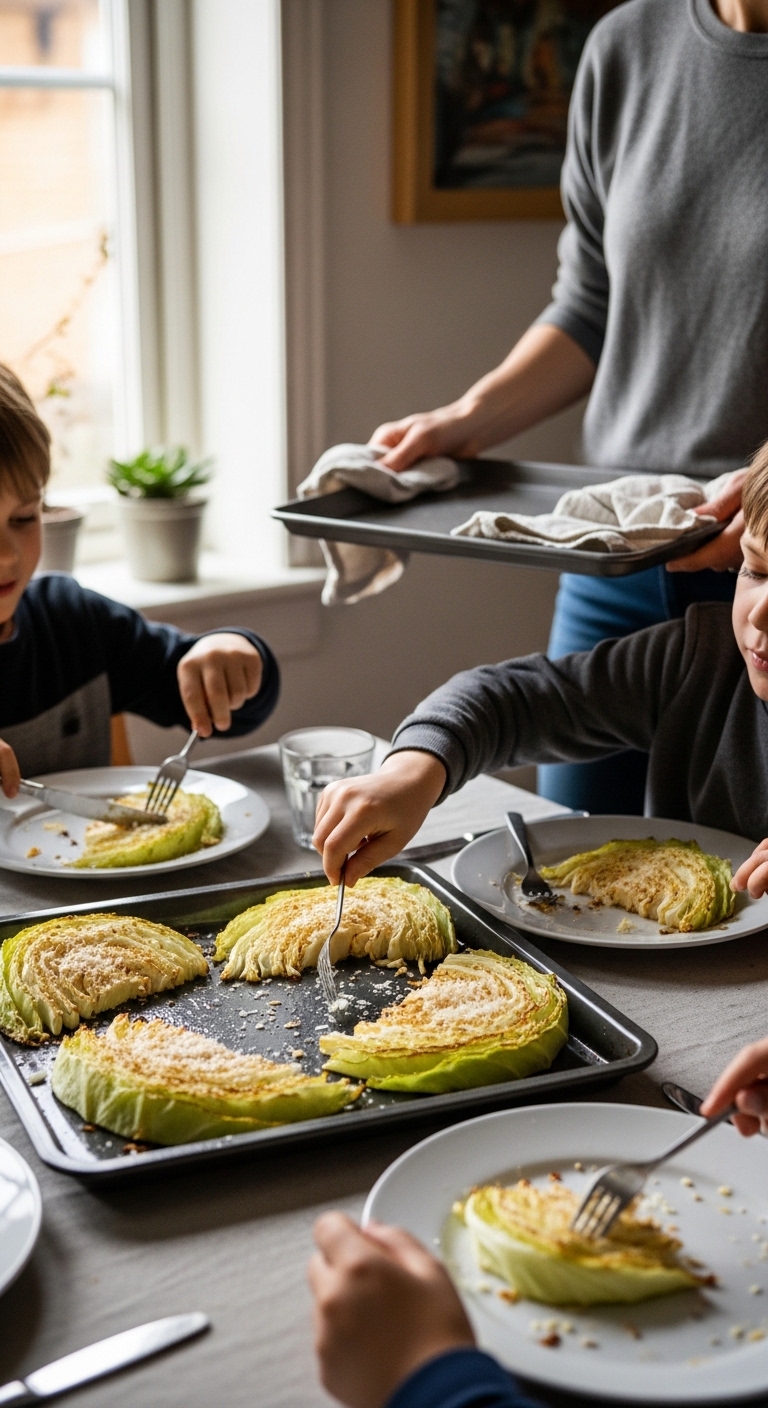 Roasted-Cabbage-Steaks-with-Parmesan