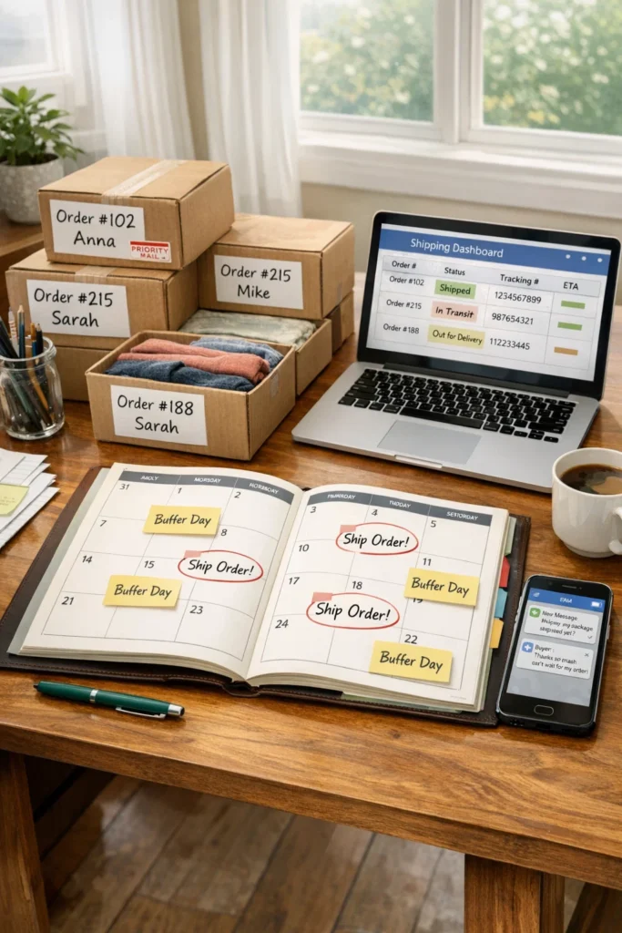 Build-Buffer-Time-into-Delivery-Estimates-for-How-to-Safely-Ship-Thrift-Clothes-Across-States-or-Countries.