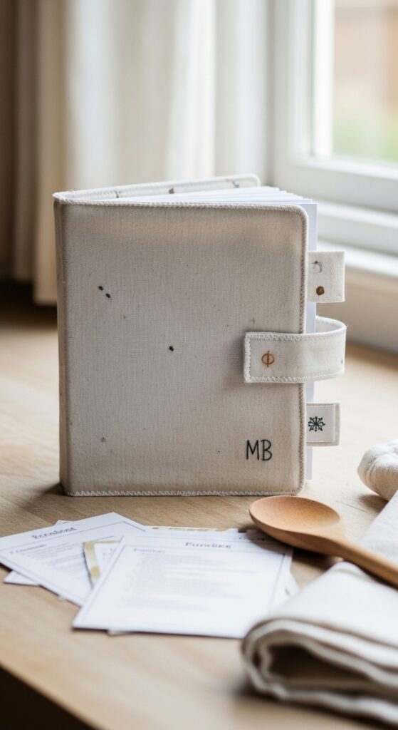 Customized-Fabric-Recipe-Book-Cover.