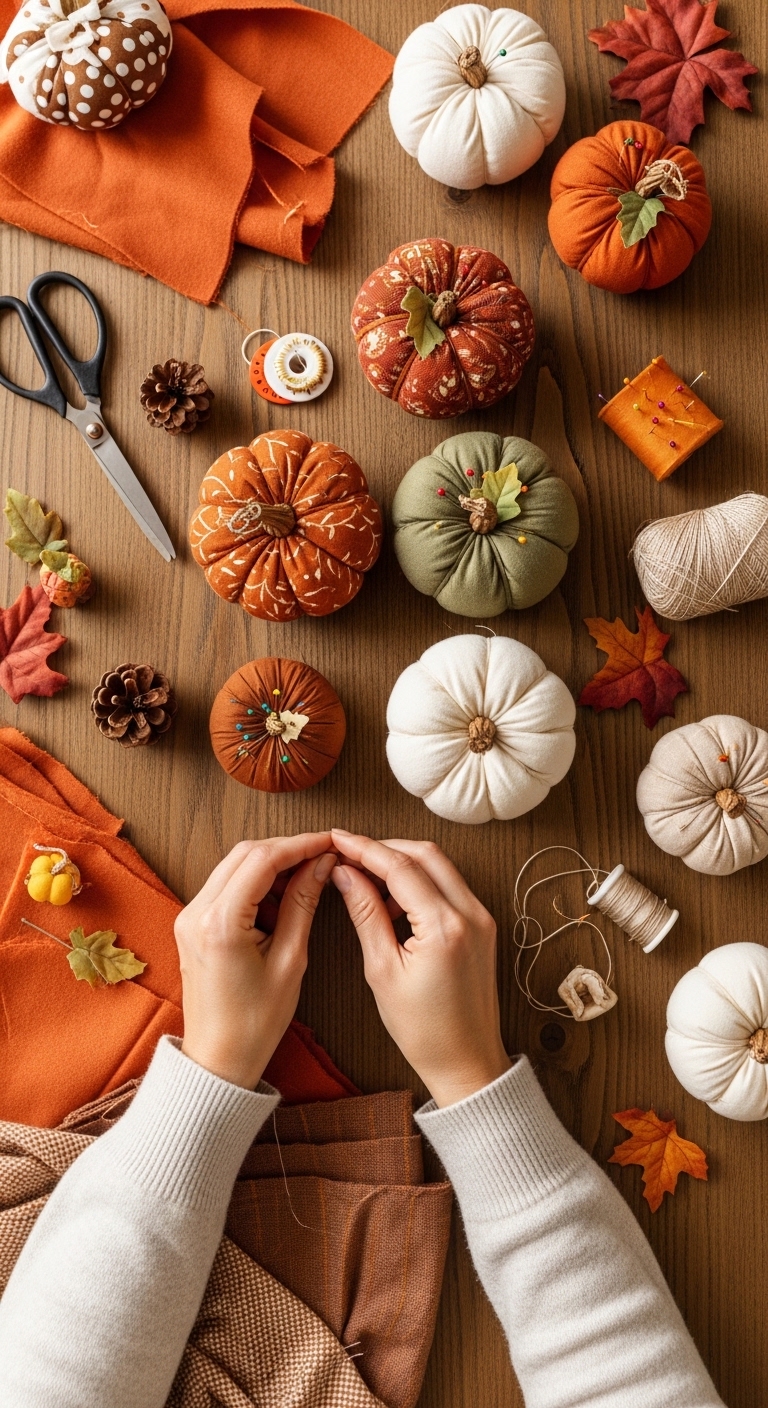 Fabric-Pumpkin-Decor