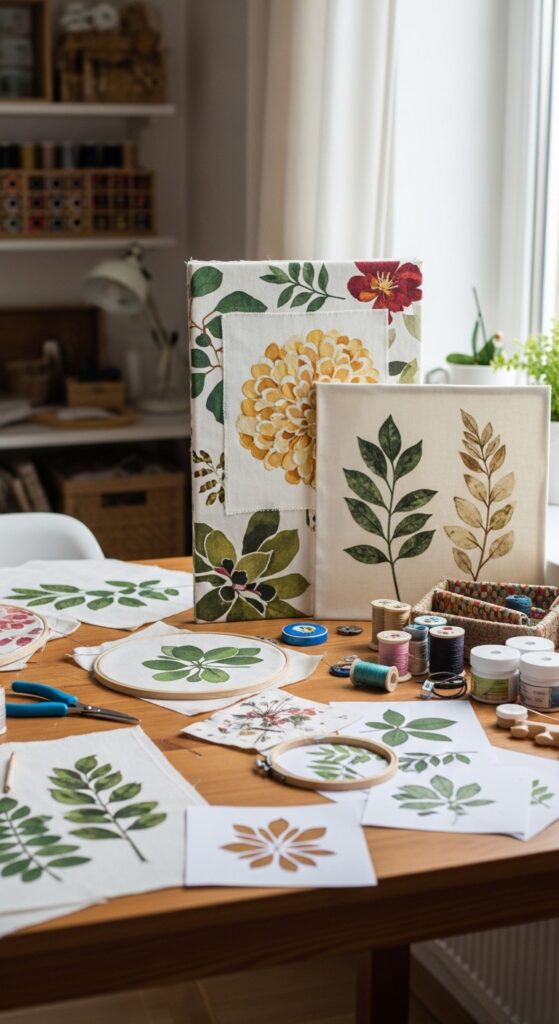 Fabric-Wall-Panels-with-Natural-Motifs.