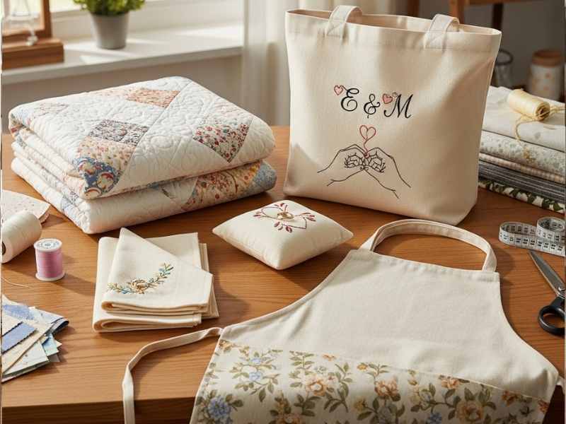 You are currently viewing 11 Unique and Handmade Wedding Gift Sewing Projects That Will Impress Newlyweds