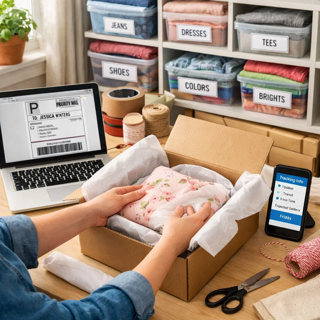 You are currently viewing Thrift Delivery for Beginners: How to Safely Ship Thrift Clothes Across States or Countries