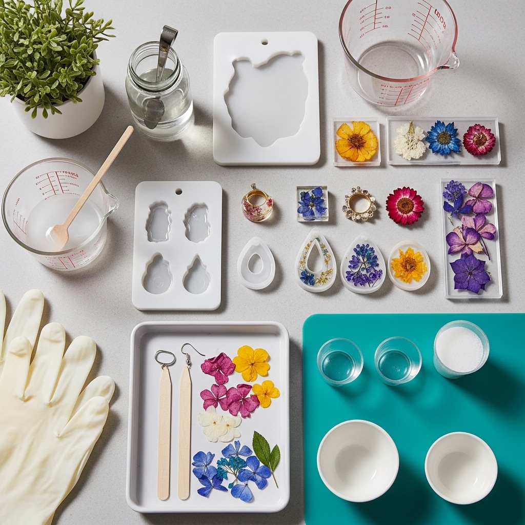 Materials-Youll-Need-for-Floral-Resin-Jewelry