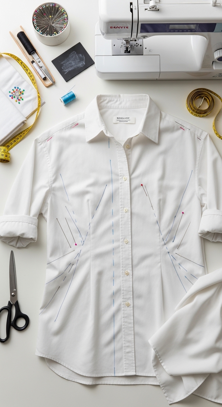 Oversized-Button‑Down-Shirt-thrift-flip-sewing-projects-ideas