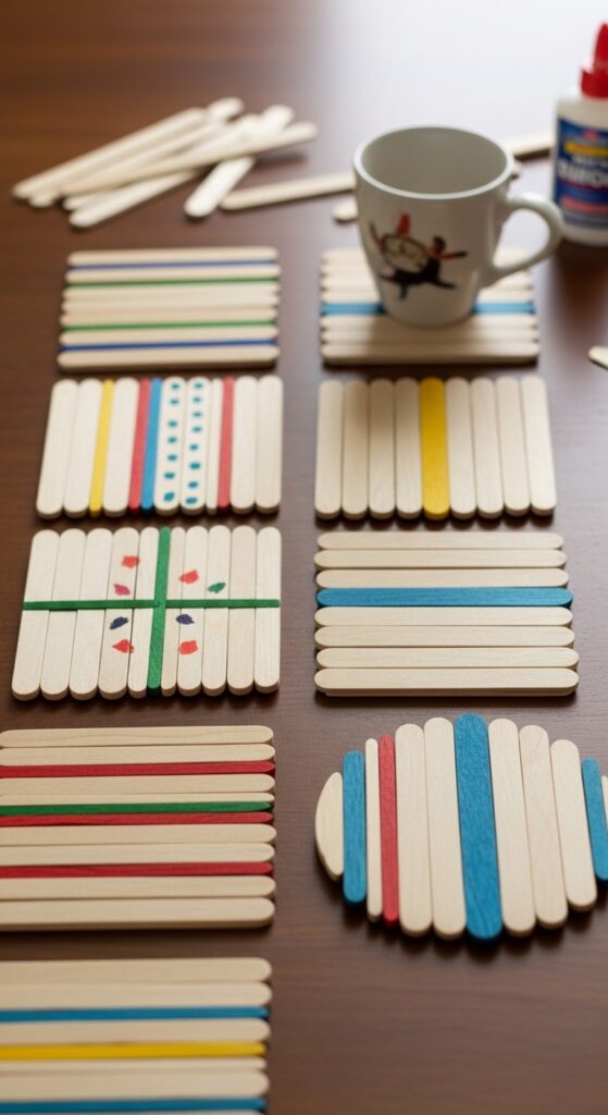 Popsicle-Stick-Coaster