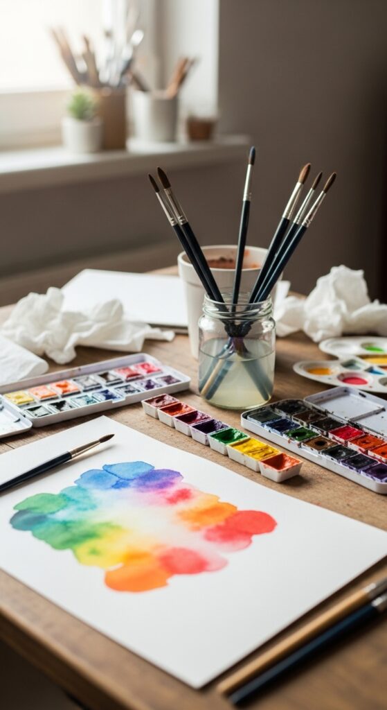 Simple-Watercolor-Art