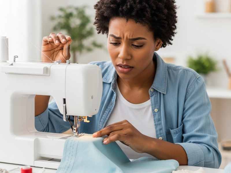You are currently viewing Why Your Sewing Machine Keeps Skipping Stitches (And 7 Easy Fixes That Work Fast)