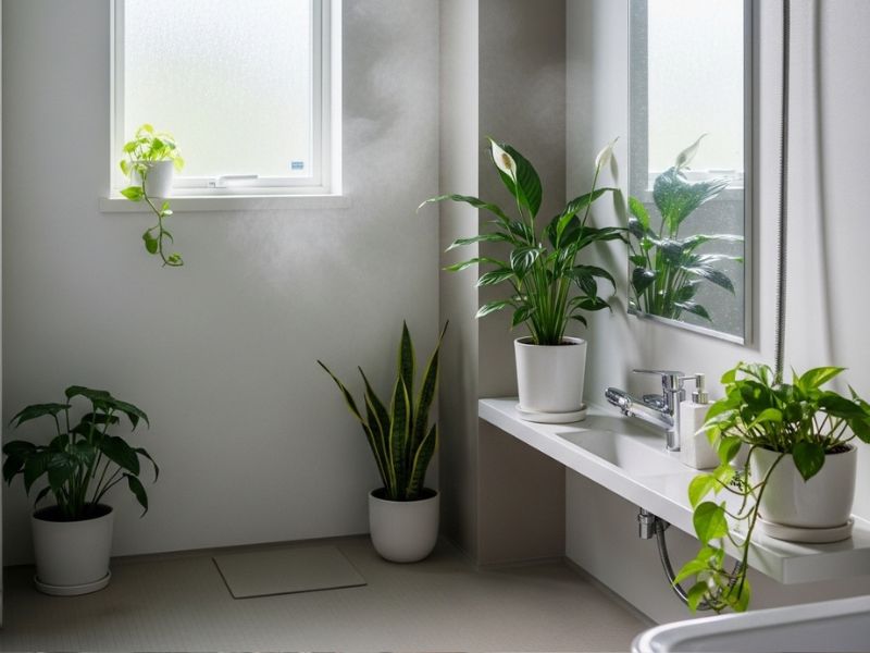 You are currently viewing 11 Bathroom Plants That Thrive in Humidity and Help Reduce Dampness Where Mold Grows -Even in Low Light