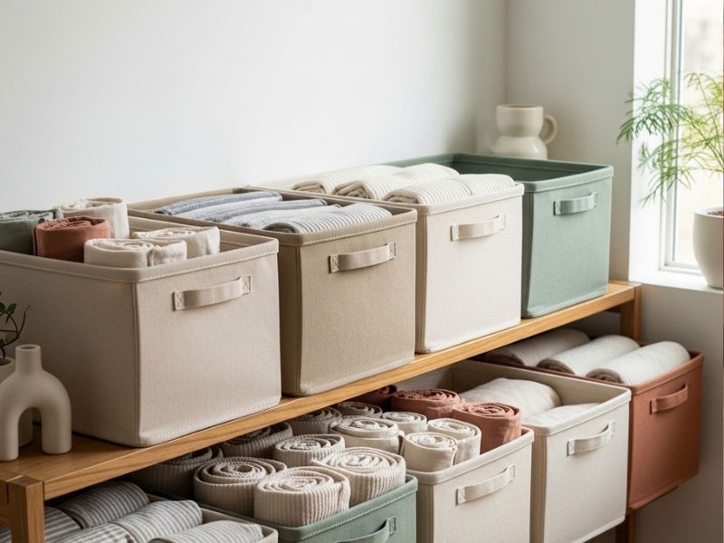 You are currently viewing Easy DIY Box-Shaped Storage Baskets You Can Sew Instead of Buying for a Clutter-Free, Organized Home