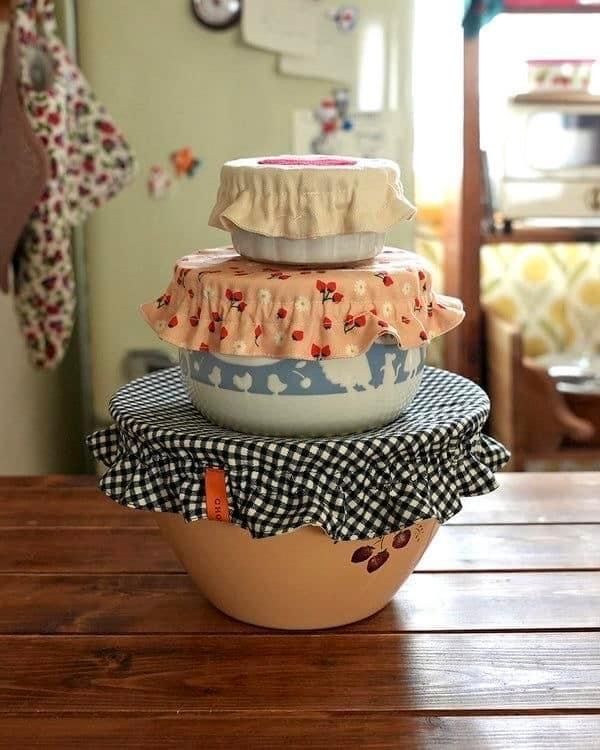 Fabric-Bowl-Covers-kitchen-sewing-projects