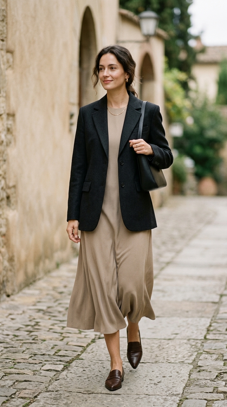 Midi_dress_layered_with_blazer.