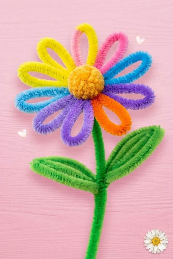 Pipe-Cleaner-Flower-pipe-cleaner-crafts-for-kids.