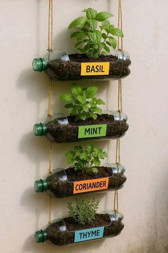 Water-Saving-Indoor-Herb-Garden-from-Kitchen-Scraps