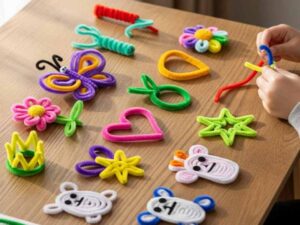 Read more about the article 13+ Pipe Cleaner Crafts for Kids That Are Simple, Fun, and Completely Mess-Free
