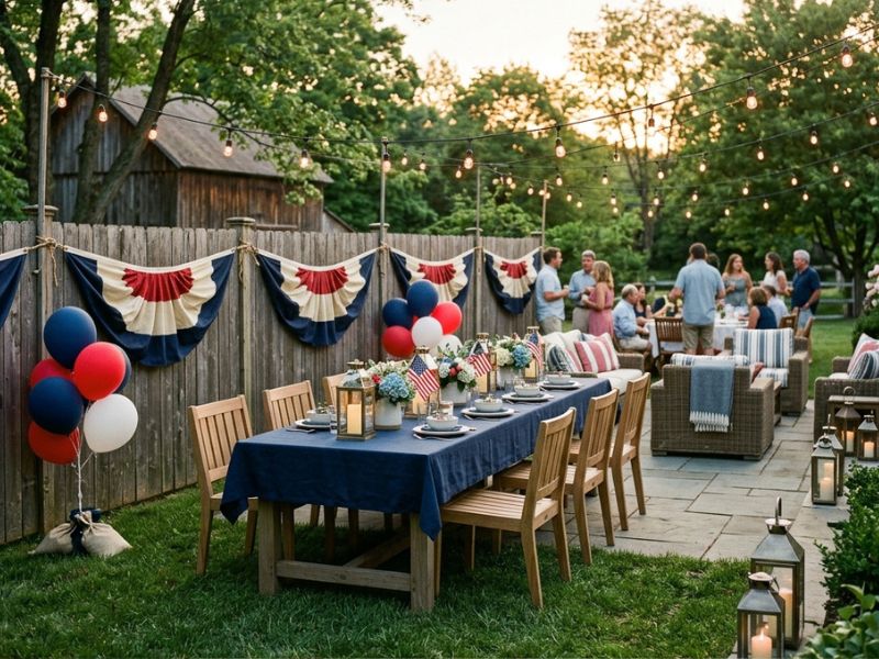 You are currently viewing 4th of July Outdoor Party Decor That Won’t Blow Away in the Wind