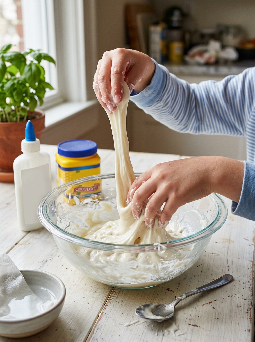 Cornstarch-and-Glue-Slime