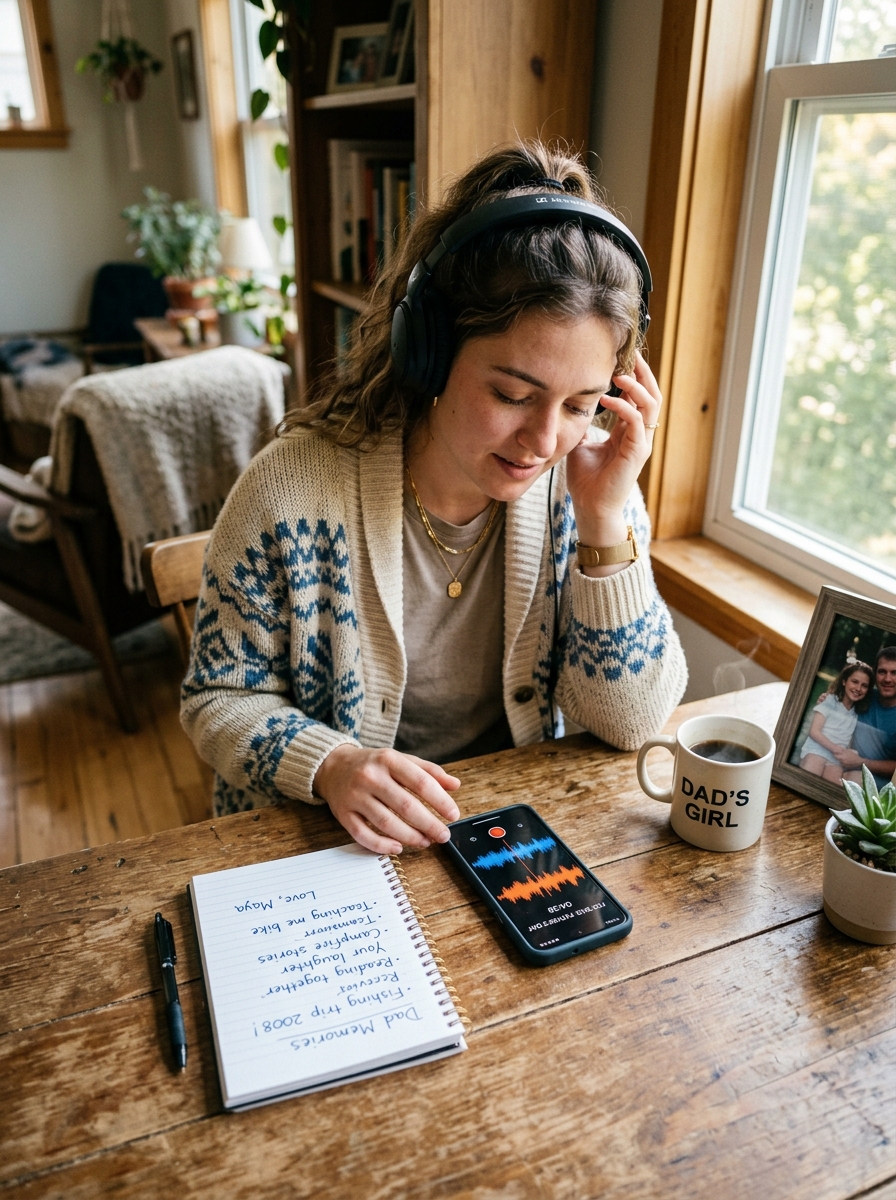 Daughter_creating_voice_message
