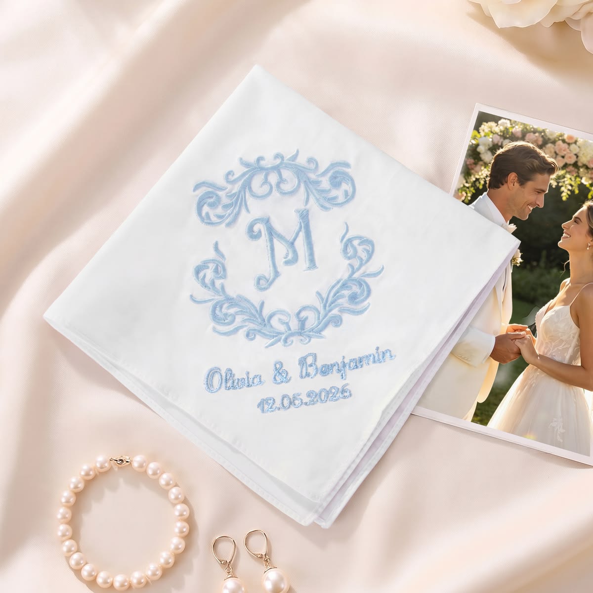 Embroidered-Handkerchief-With-Name-or-Date.