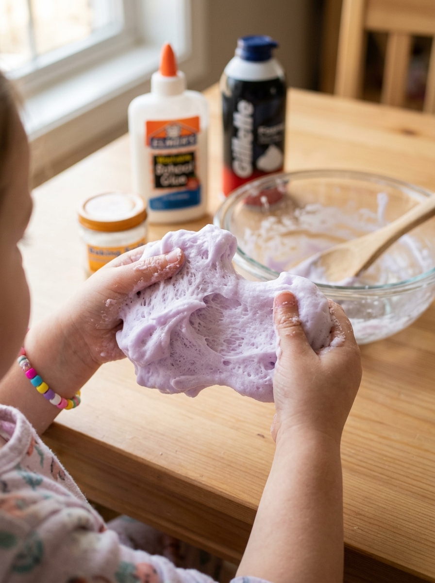 Fluffy-Slime-slime-craft-ideas-for-kids