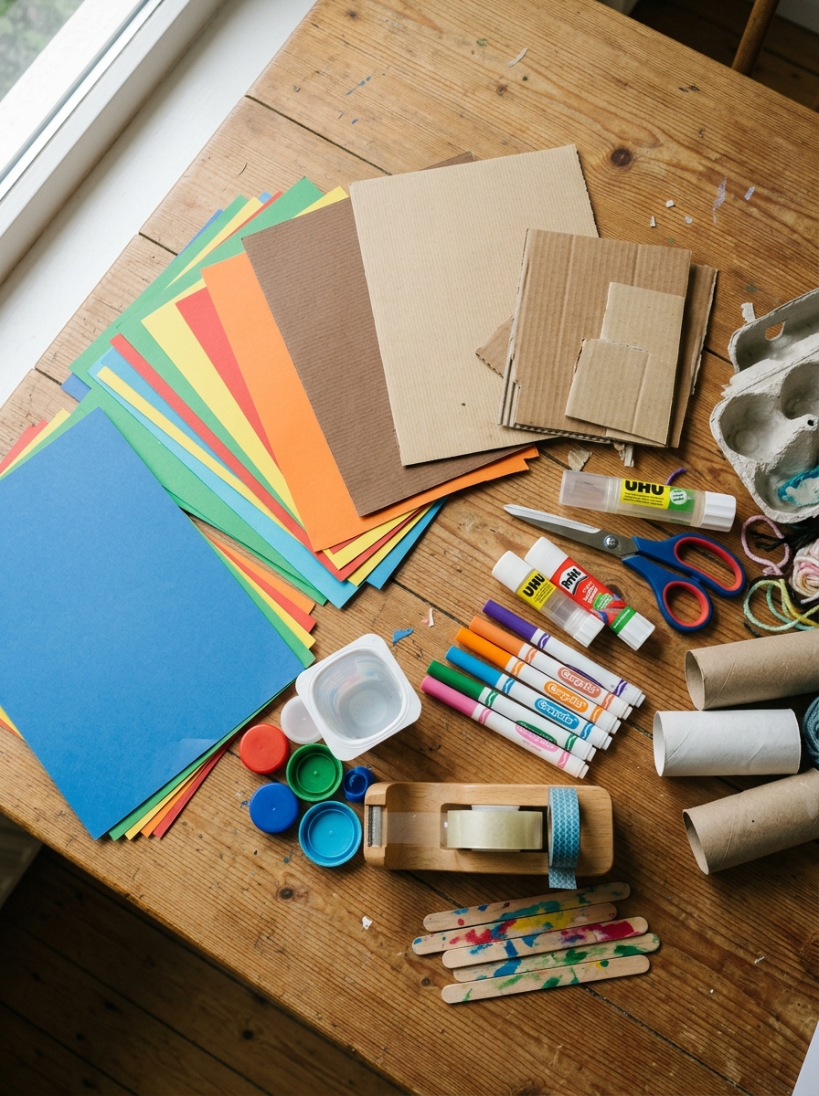 Material-Reality-What-You-Actually-Need-for-the-Father-and-Son-Craft-Ideas-for-Fathers-Day.