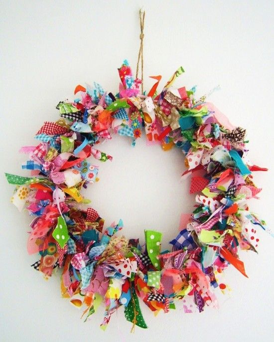 No-Sew-Fabric-Wreath-No-Sew-Fabric-Wreath