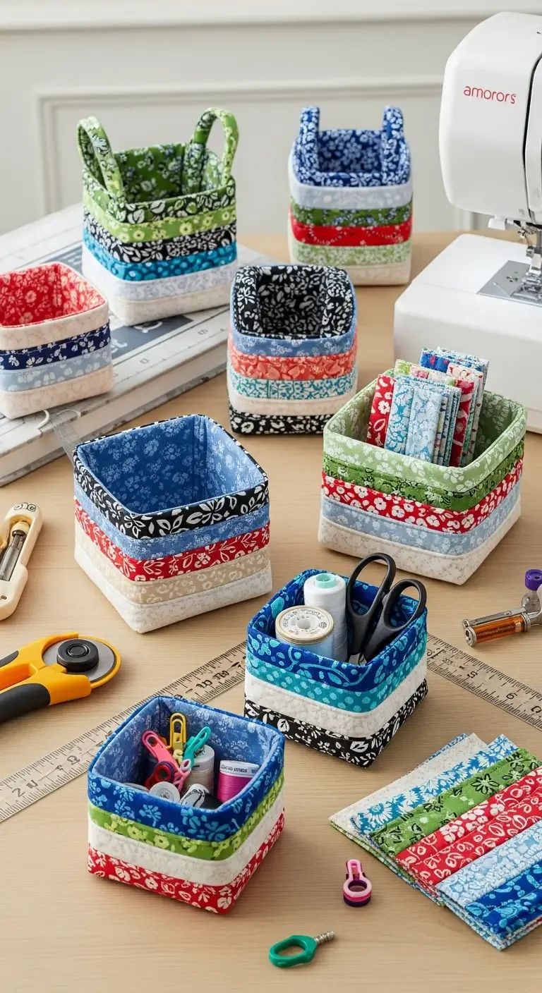 Upcycled-Fabric-Basket-or-Storage-Bin