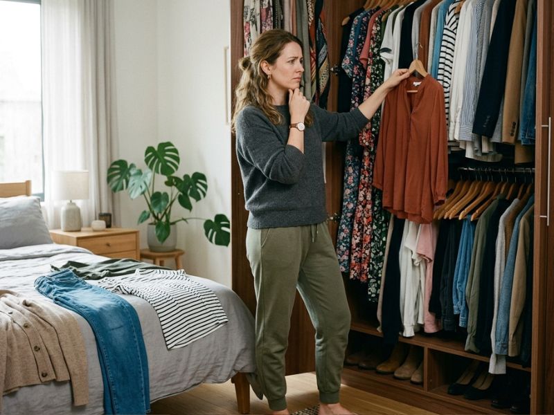 You are currently viewing Why You Feel Like You Have Clothes but Still Nothing to Wear (Even With a Full Wardrobe) And How to Fix It