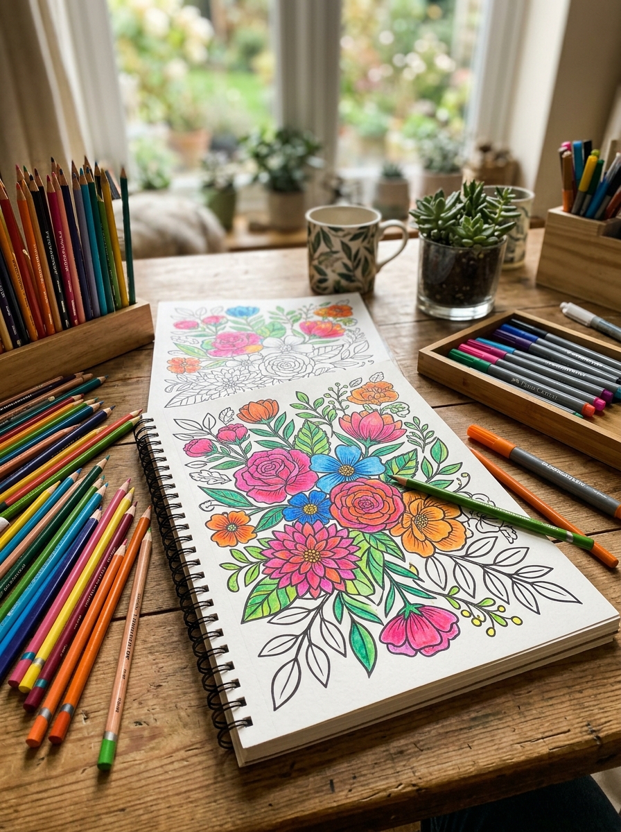 Coloring_pages_with_floral_patterns-crafts-for-seniors-with-arthritis
