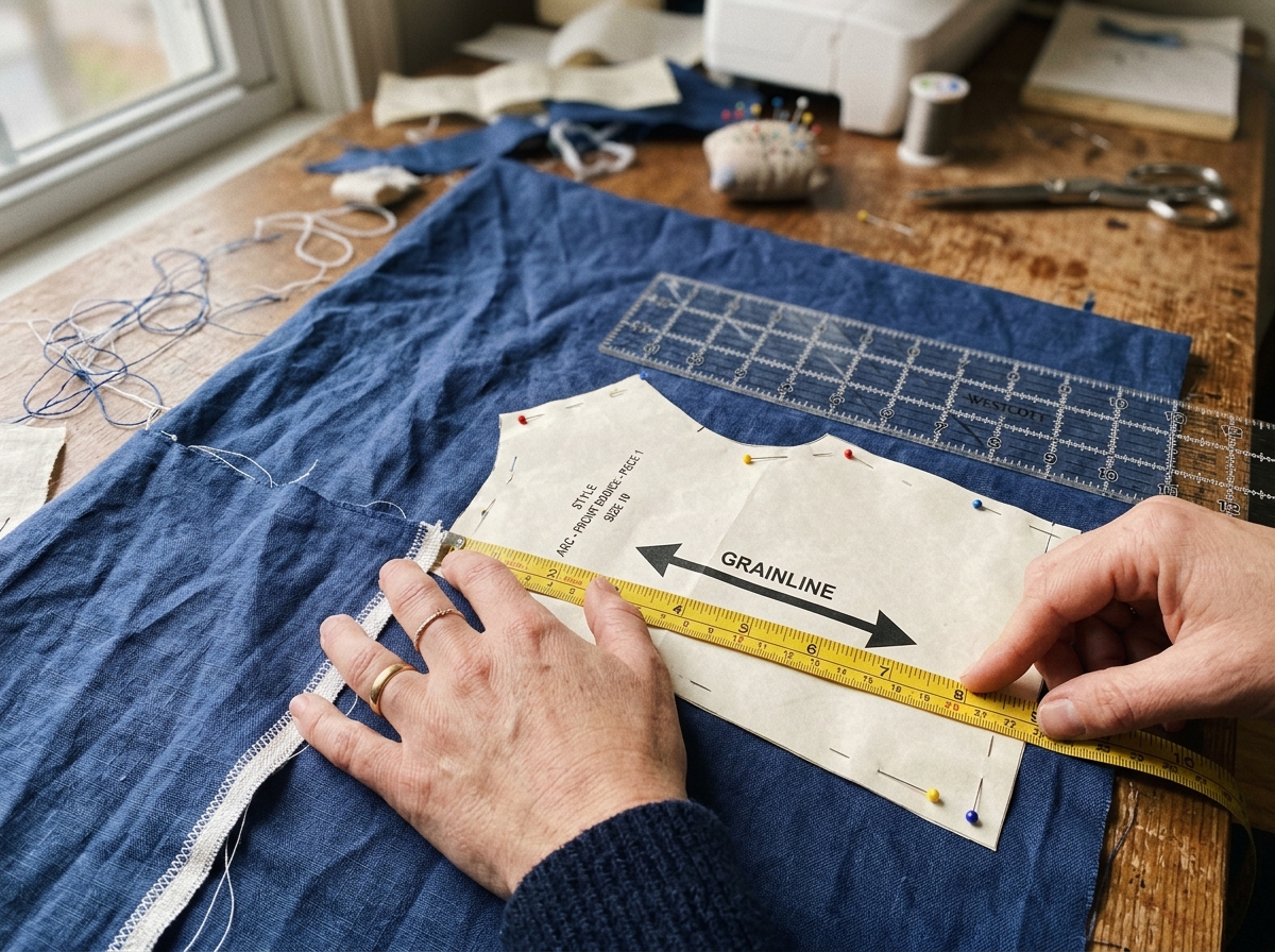 Hands_measuring_fabric_grain