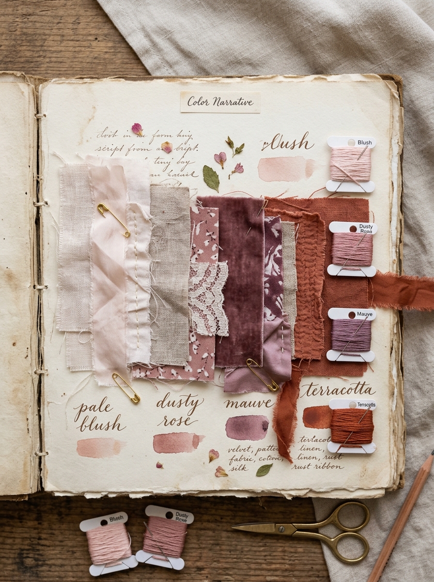 Junk_journal_page_color_palette.