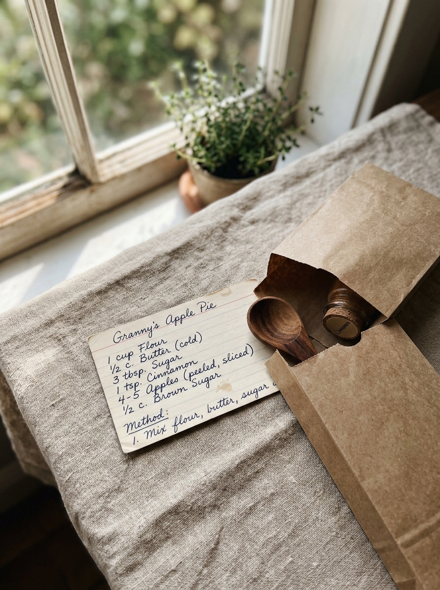 Recipe_card_and_kraft_bag