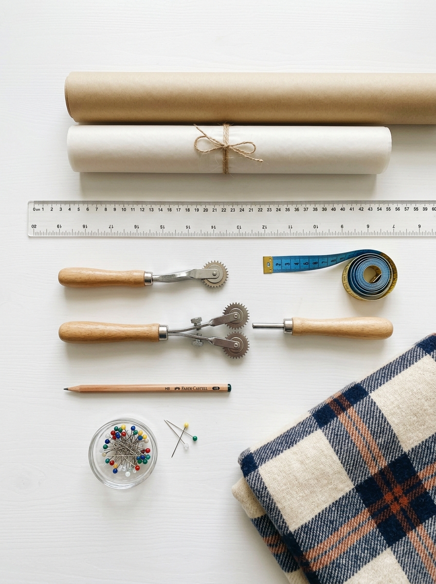 Sewing_and_pattern-making_tools-for-the-how-to-copy-a-pattern-from-a-garment.