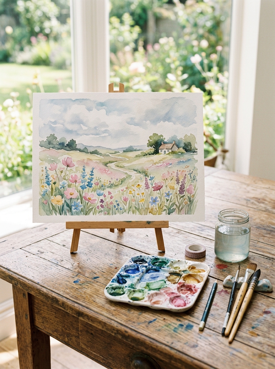 Watercolor_painting_with_flowers.