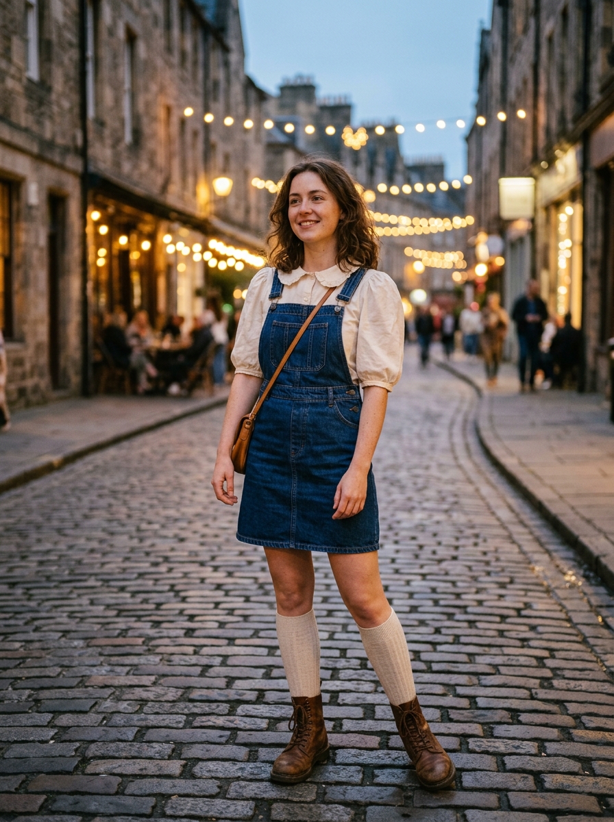 Woman_wearing_overall_dress-DIY-Oktoberfest-costume