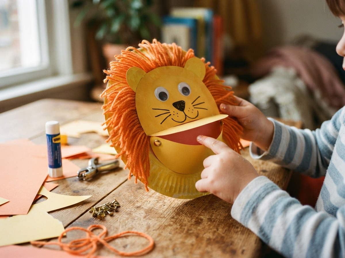 Child_opening_lion_-den-craft
