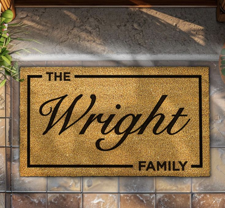 Custom-Name-Doormats
