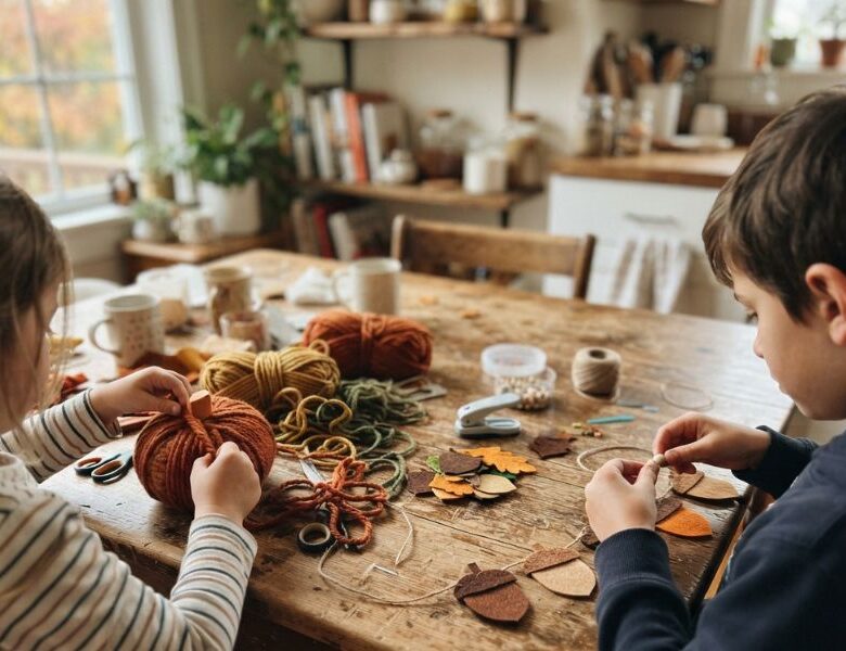 Fall-Crafts-for-Siblings-of-Different-Ages
