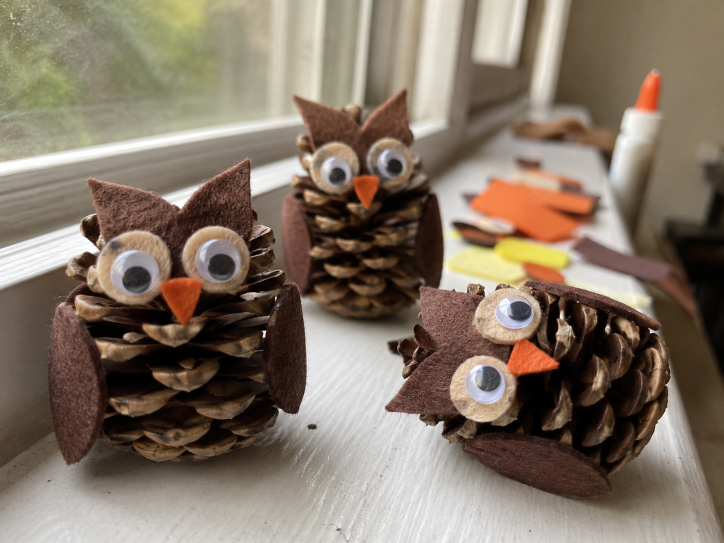 Pinecone-Owls