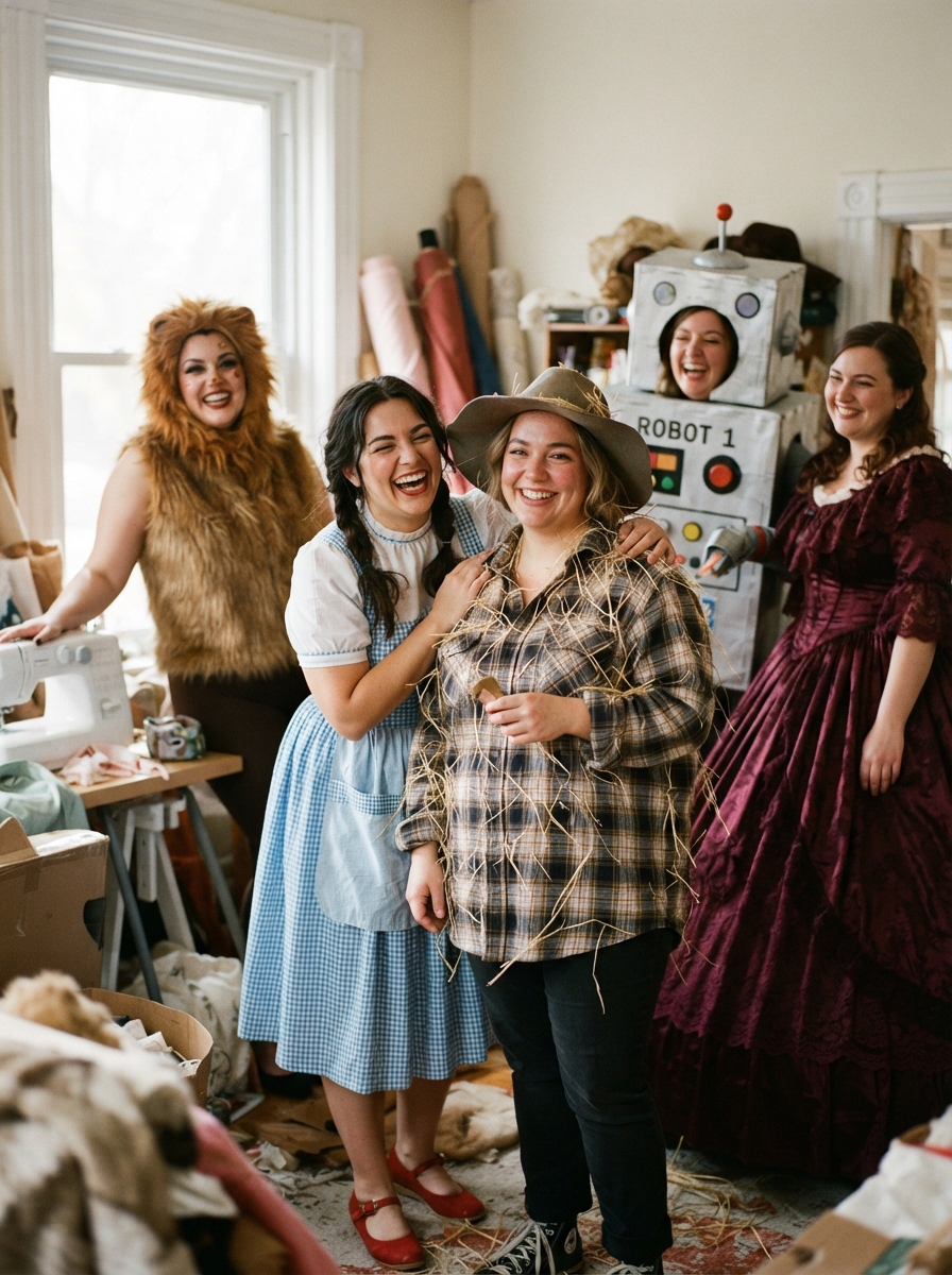 Plus-size_women_in_costumes-The-Wizard-of-Oz-Crew